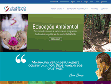 Tablet Screenshot of dombosco-ba.com.br